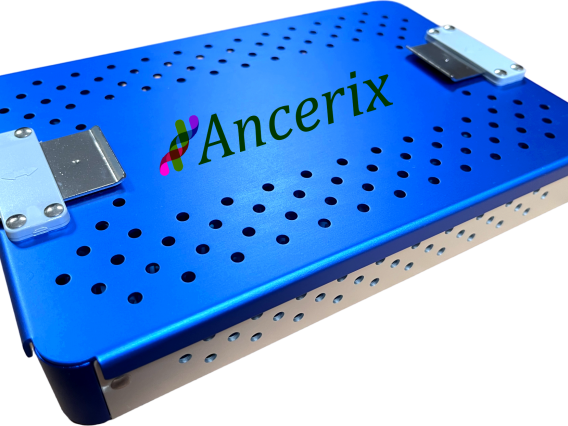 A blue box with &quot;Ancerix&quot; on the lid