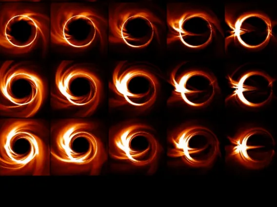 Ray traced images of Sagittarius A*